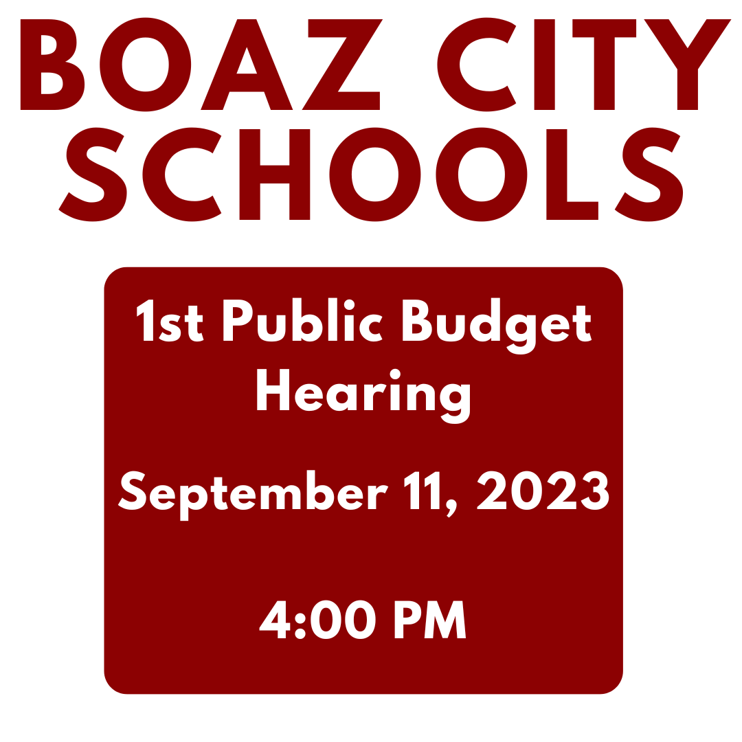 1st Public Budget Hearing 